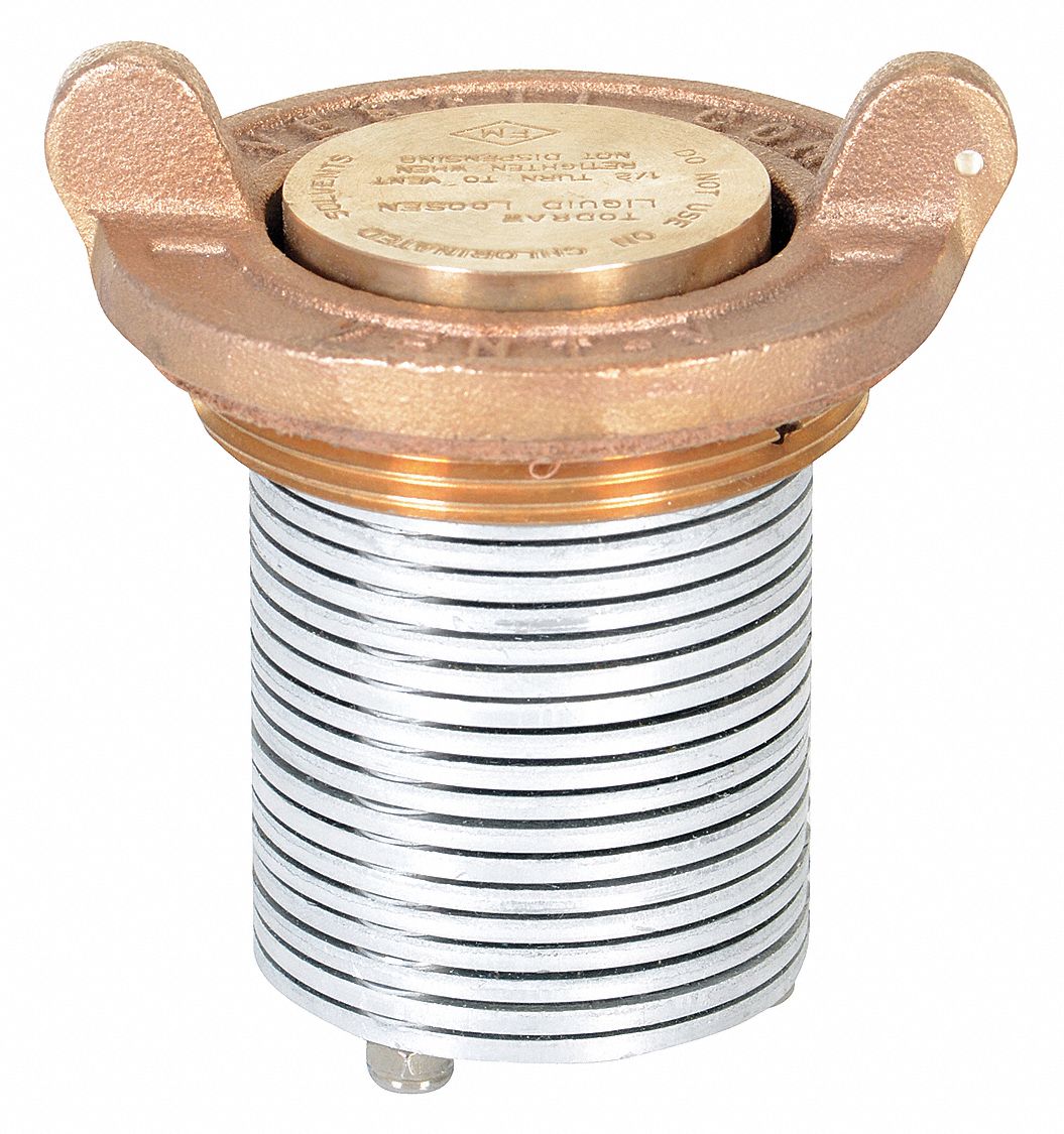 1WXB6 - Drum Safety Vent Vertical 2 In Threads