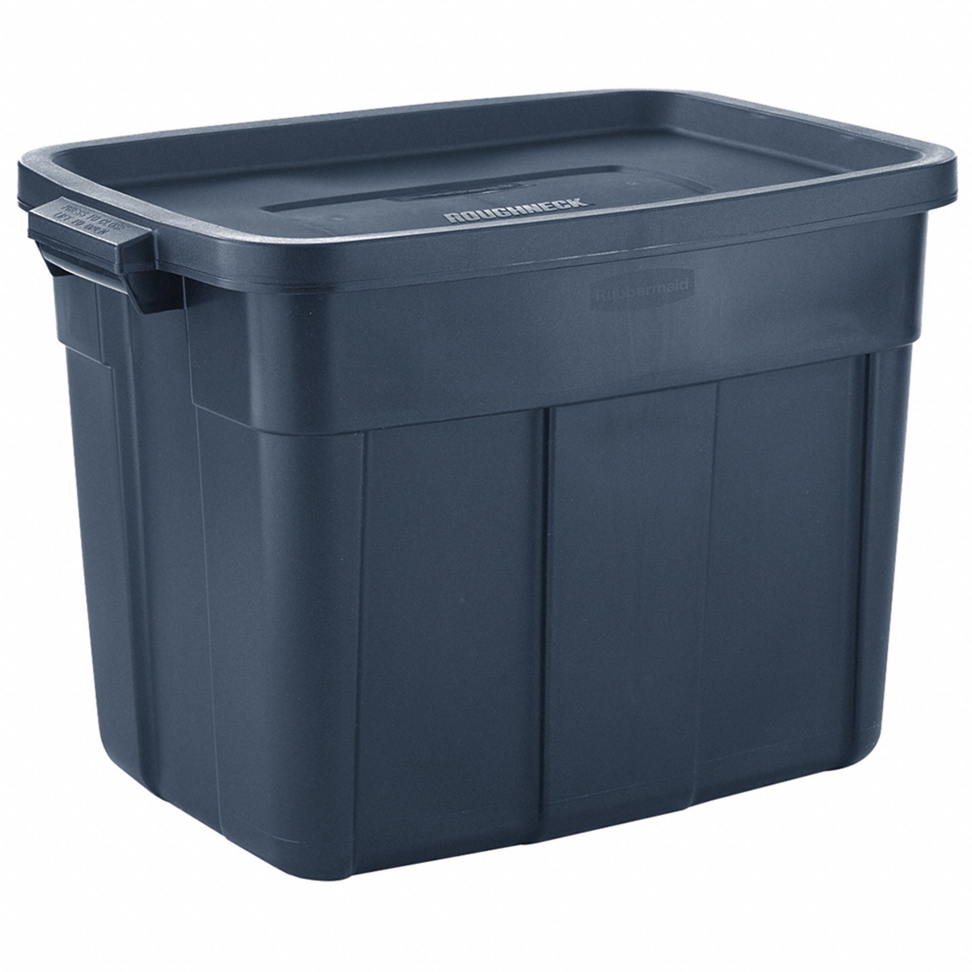 RUBBERMAID, 18 gal, 23 7/8 in x 16 3/8 in x 17 1/2 in, Storage Tote