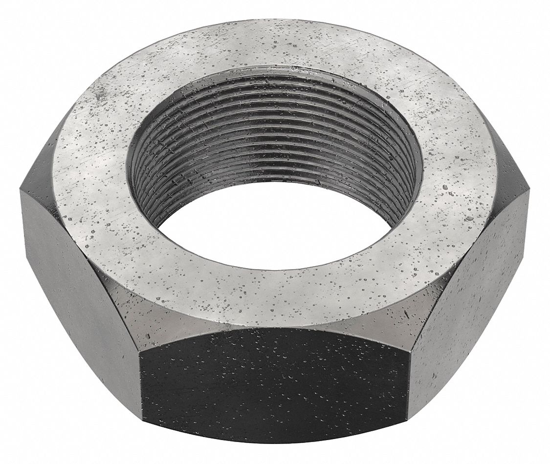 2"12 Thread, 3 in Hex Wd, Jam Nut 1XA63JNFI2200001BX Grainger