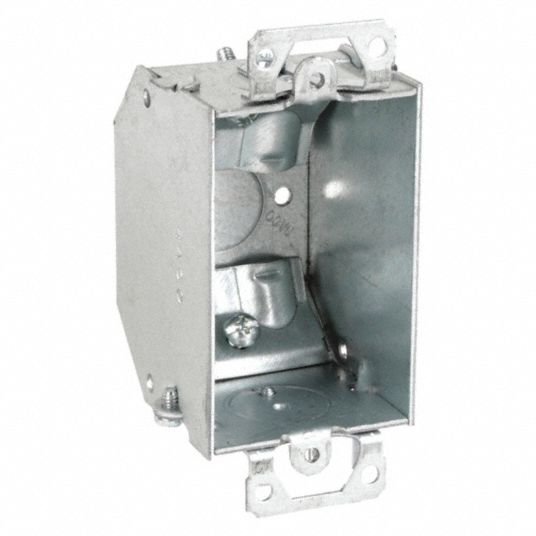 Galvanized Zinc, 2 1/4 in Nominal Dp, Electrical Box - 1XC35|471 - Grainger