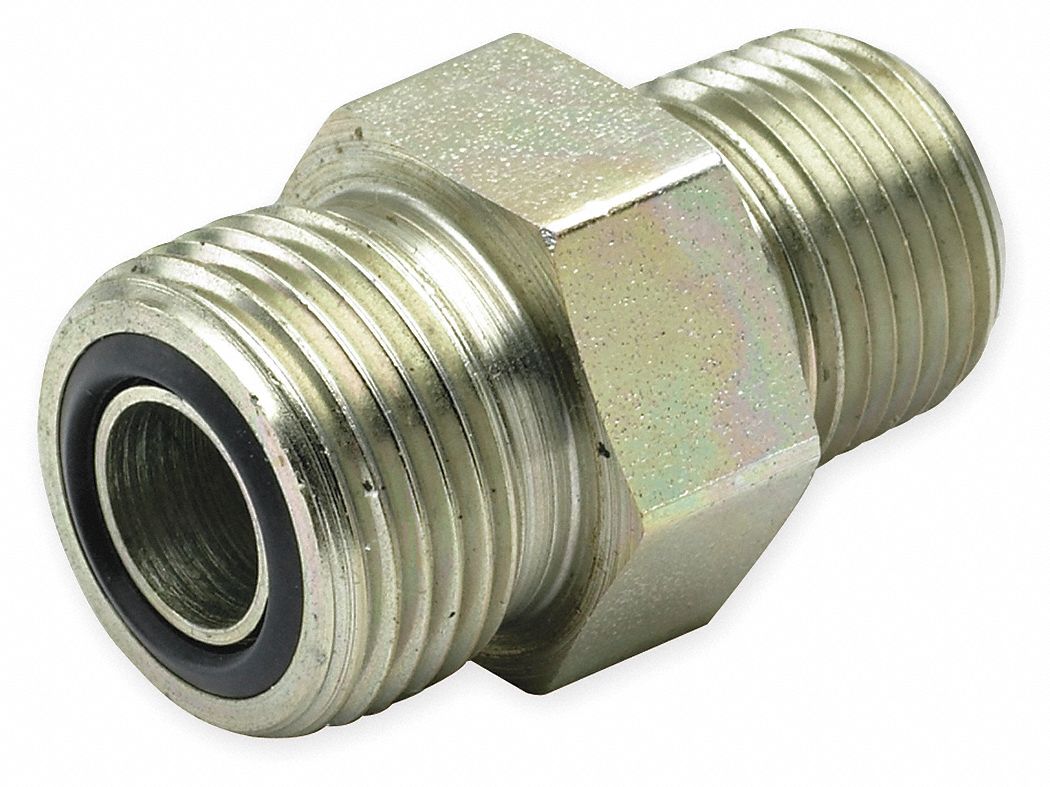 MALE CONNECTOR: 316 SS, MALE O-RING FACE SEAL X MNPTF, FOR ¼ IN TUBE OD, SEAL-LOK