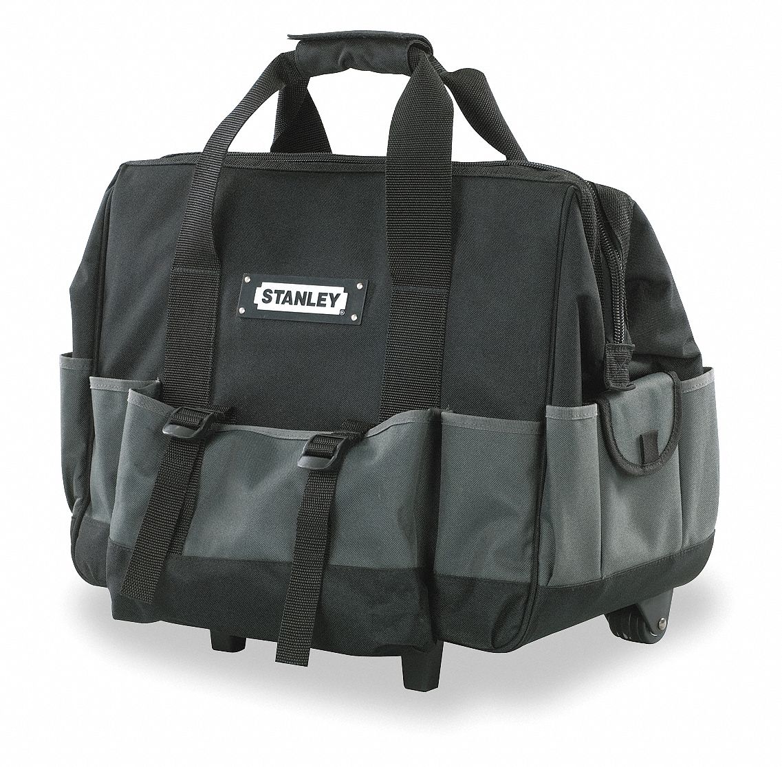 Stanley Canvas General Purpose Rolling Tool Bag Number Of Pockets 44 1xdl6520100m Grainger 1847