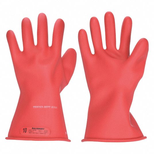 Rubber Electrical Insulating Gloves