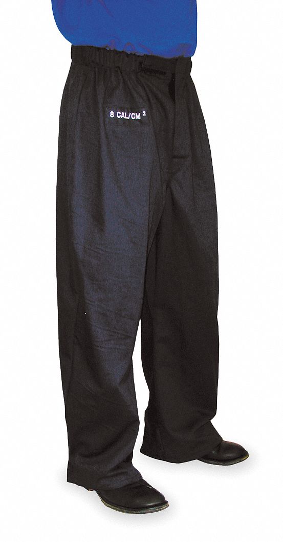 Overpants, Navy Blue, Cotton, L
