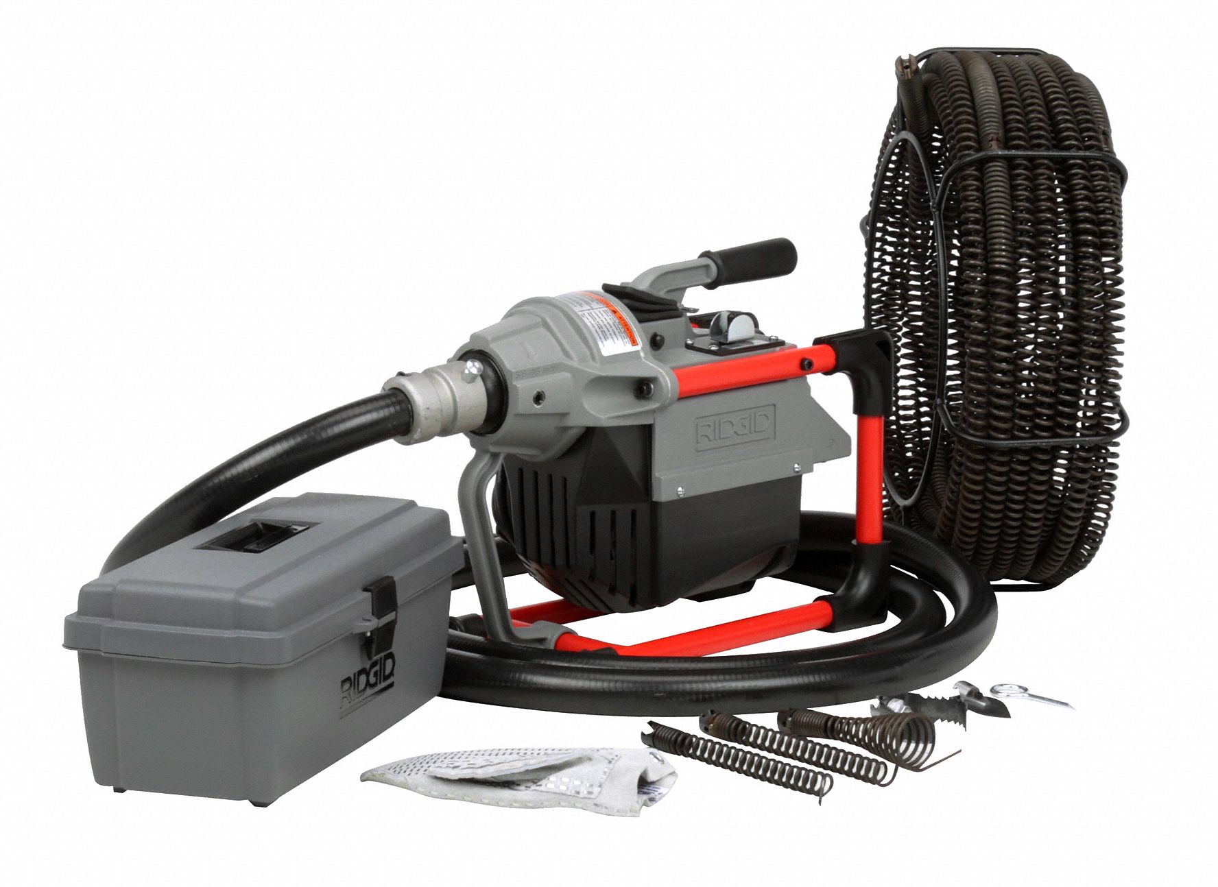RIDGID Sectional Drain Cleaning Machine 11/4 in to 4 in Drain Line I