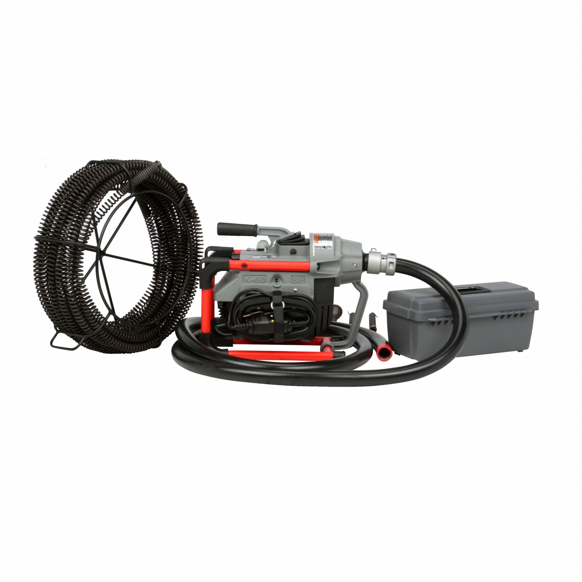 RIDGID K-60SP Compact Sectional Drain Cleaning Snake Auger Sewer Machine  Plus Tool Kit + Guide Hose - Yahoo Shopping