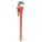 HEAVY-DUTY PIPE WRENCH, CAST IRON, 8 IN JAW CAPACITY, SERRATED, 60 IN OVERALL L, I-BEAM