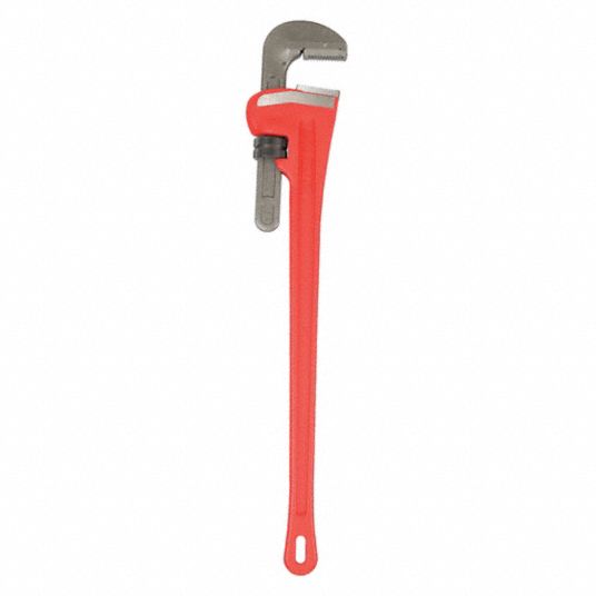 RIDGID, Cast Iron, 8 in Jaw Capacity, Heavy-Duty Pipe Wrench - 1XDY8 ...