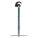 BASIN NUT WRENCH, ALLOY STEEL, 10 IN, 90 °  FLEX RANGE OF MOTION, ⅜ TO 1-¼ IN FOR PIPE SIZE