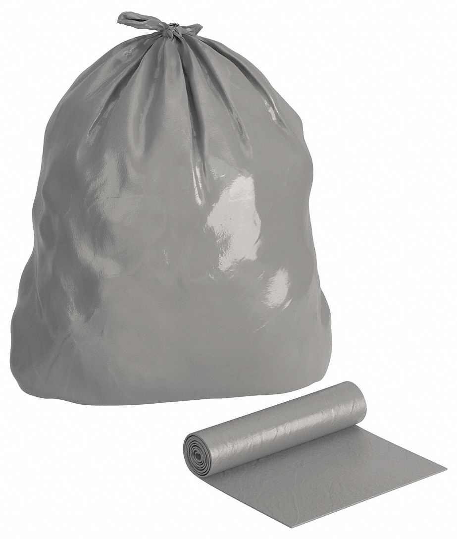 Tough Guy Trash Bags,10 gal.,Gray,PK500 5XL52, 1 - Kroger