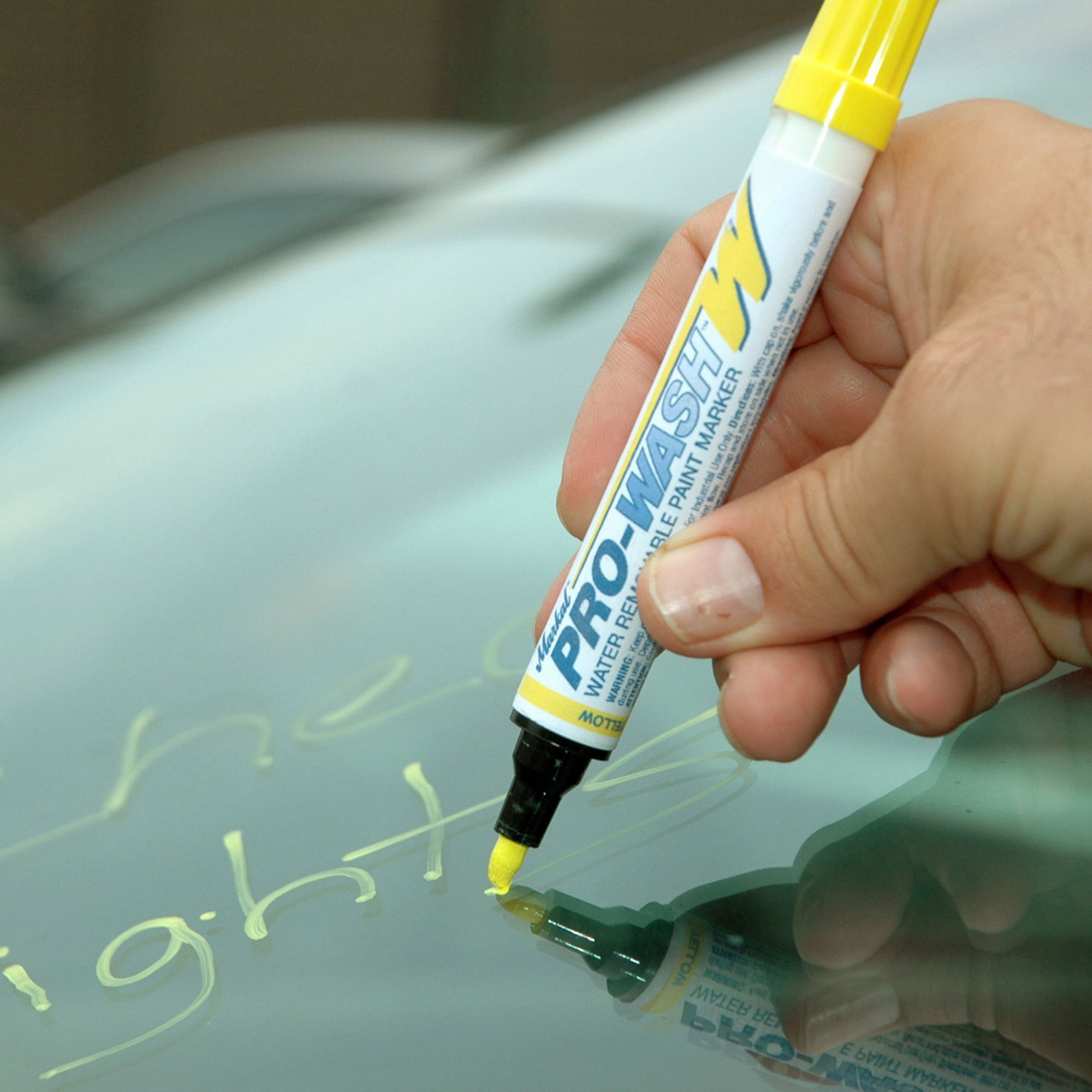 MARKAL Removable Paint Marker, PaintBased, Reds Color Family, Medium