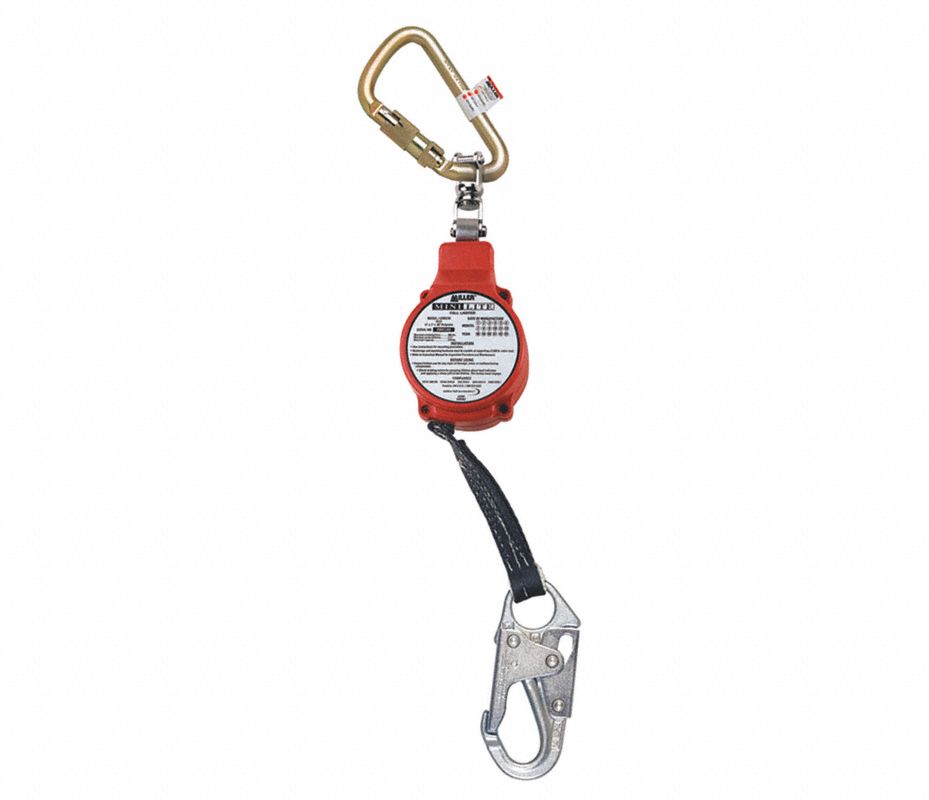 HONEYWELL MILLER Línea de Vida Autoretráctil Capacidad 310 lb. 1 ...