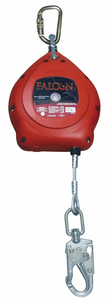 HONEYWELL MILLER, Steel Snap Hook Anchor, Harness Steel Carabiner