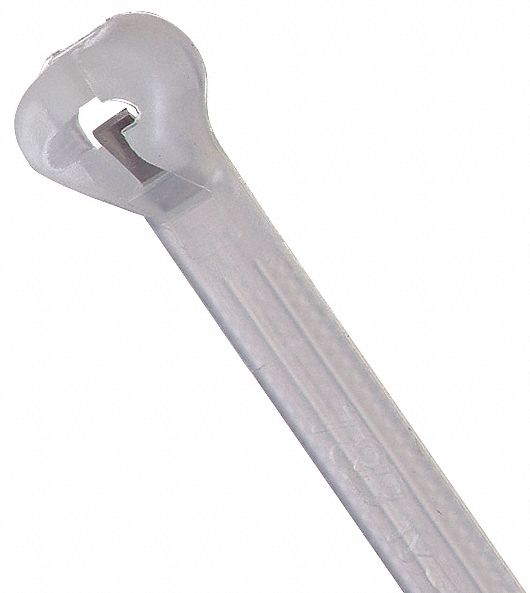 CABLE TIE, 11½ IN L, 3 IN MAX BUNDLE, 0.14 IN W, NATURAL, 1,000 PK