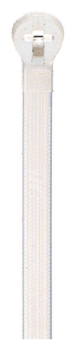 CABLE TIE, 24½ IN L, 7 IN MAX BUNDLE, 0.27 IN W, NATURAL, 50 PK