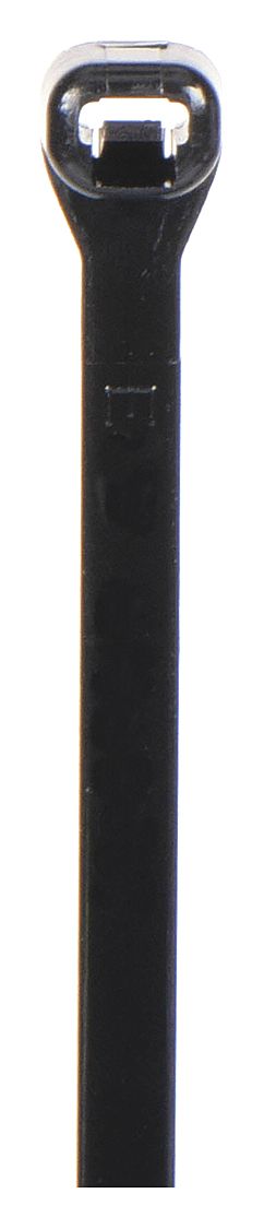 8-inch UV Resistant Black Multi-Purpose Cable Tie, 120-lb Tensile