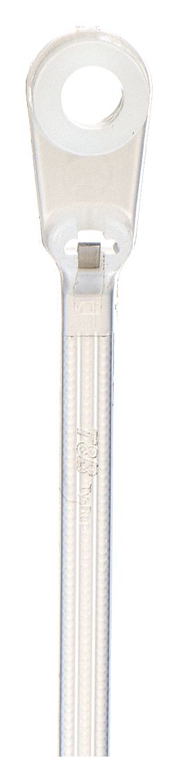 CABLE TIE, 6 IN L, 1 1/8 IN MAX BUNDLE, 0.14 IN W, NATURAL, 100 PK