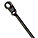 CABLE TIE, 6 IN L, 1 1/8 IN MAX BUNDLE, 0.15 IN W, BLACK, 1,000 PK