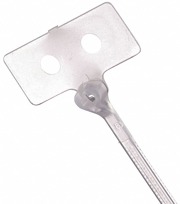 CABLE TIE,W ID TAG,4 IN,NATURAL,PK500