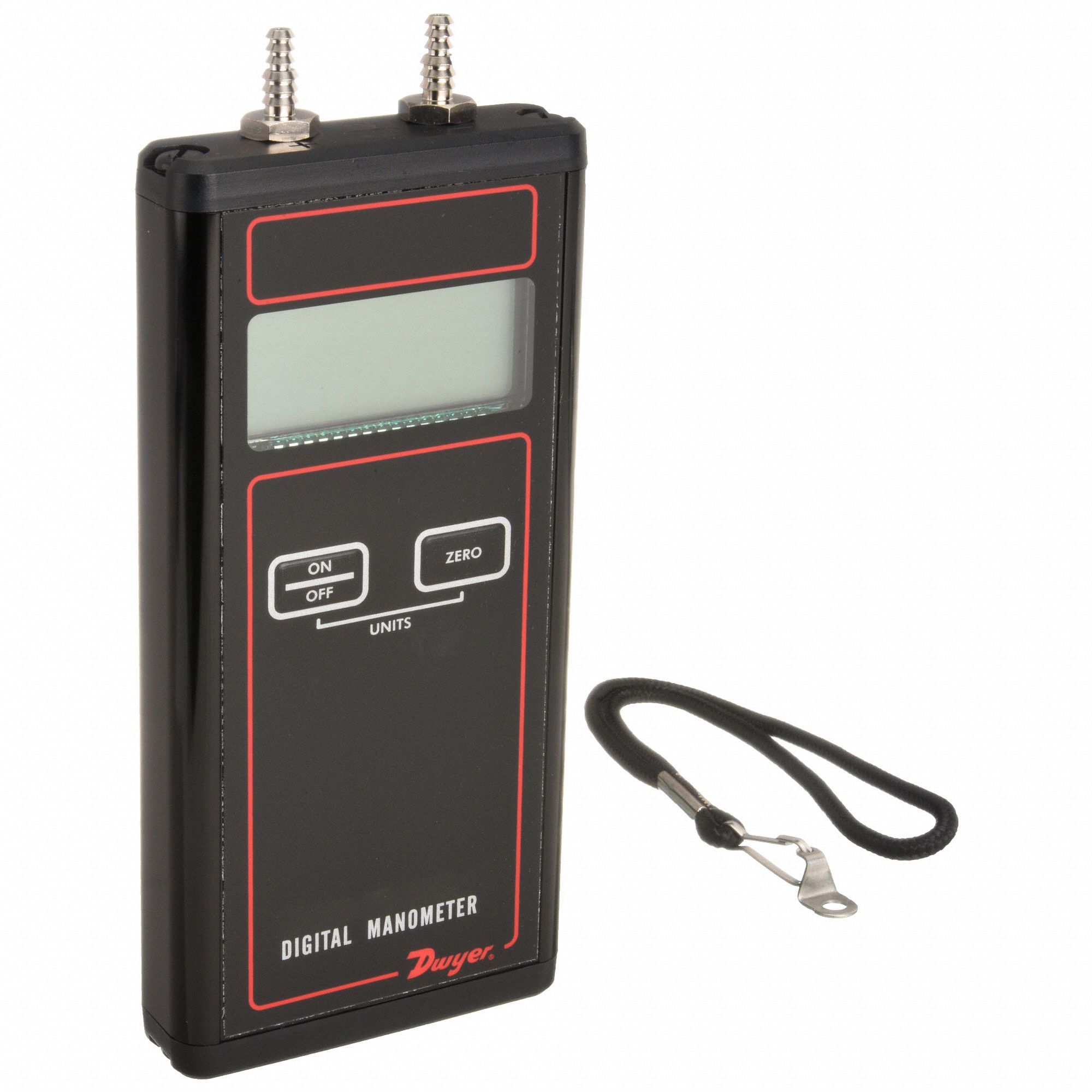 DWYER Handheld Digital Manometer 0 in wc to 40 in wc, Intrinsically