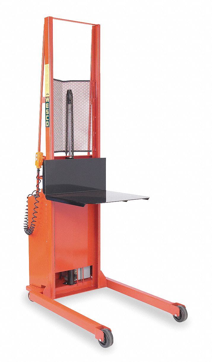 Wesco 1 000 Lb Load Capacity 30 In X 32 In Manual Platform Lift