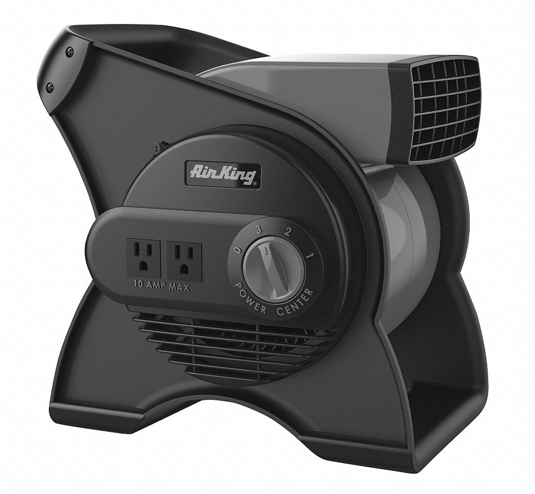 Portable Blower Fan,120V,310 cfm,Gray