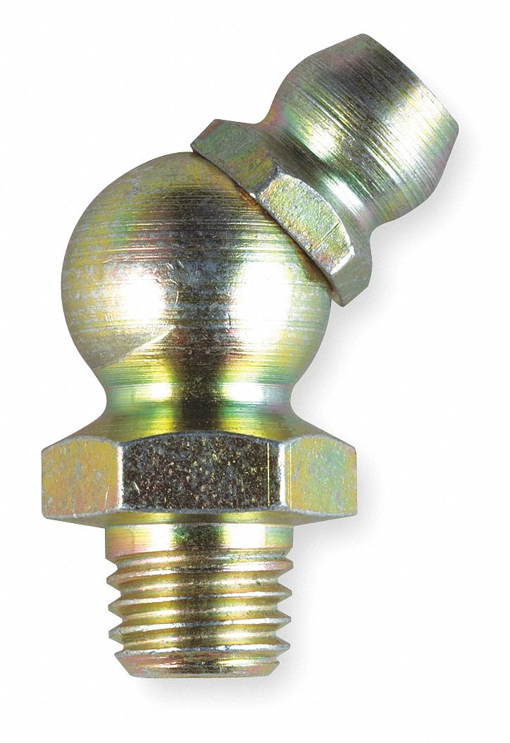 RACCORD GRAISSEUR,45DEG,M10-1.5,PQ10