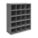 PIGEONHOLE BIN UNIT, 34 IN X 12 IN X 42 IN, 20 COMPARTMENTS, 8 IN X 11⅞ IN X 8½ IN