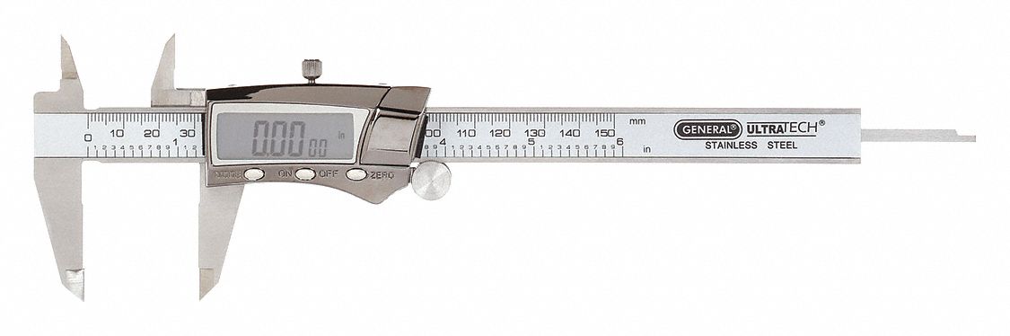 General stainless steel digital deals caliper 1467