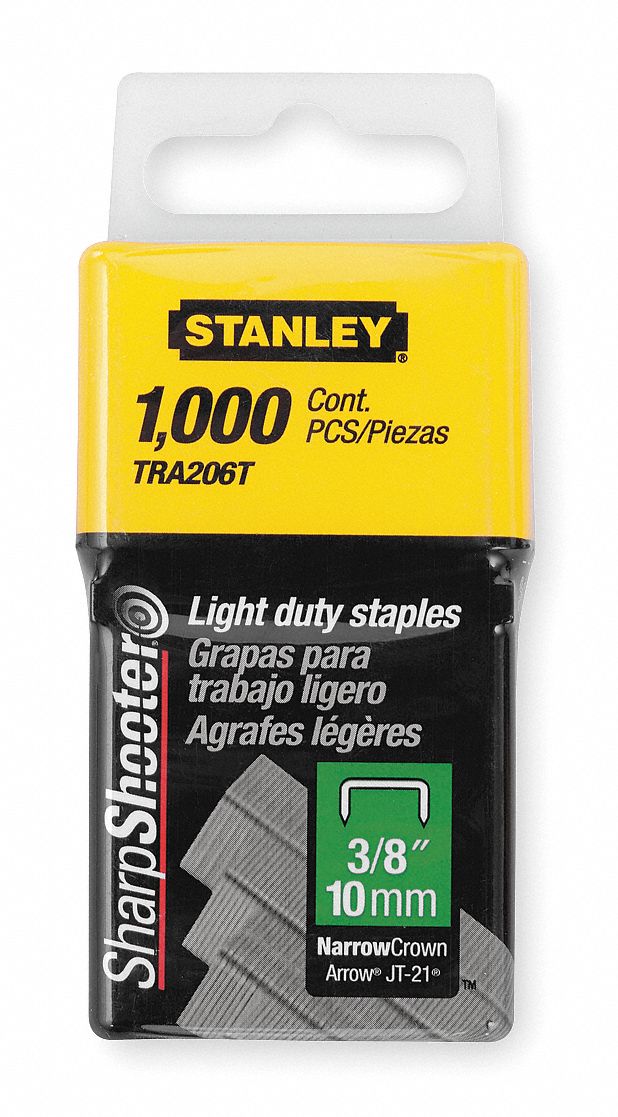 Wide Staples 29/64x3/8 In PK1000