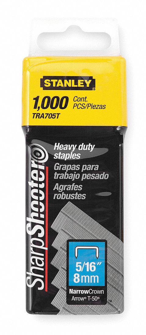 Narrow Staples 27/64x5/16 PK1000