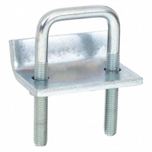 Electro-Galvanized Steel, 1,200 lb Load Capacity, Beam Clamp - 1XJR4 ...