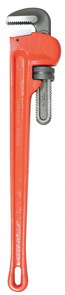 PIPE WRENCH,36" L,CAST IRON