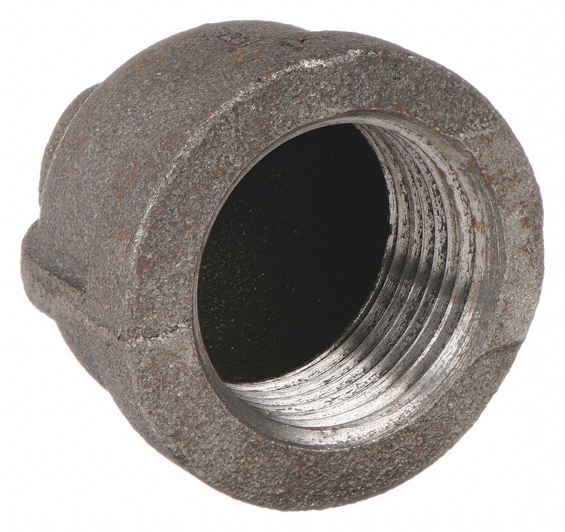 REDUCING COUPLING: MALLEABLE IRON, 2 IN X ¾ IN FITTING, FEMALE NPT X FEMALE NPT