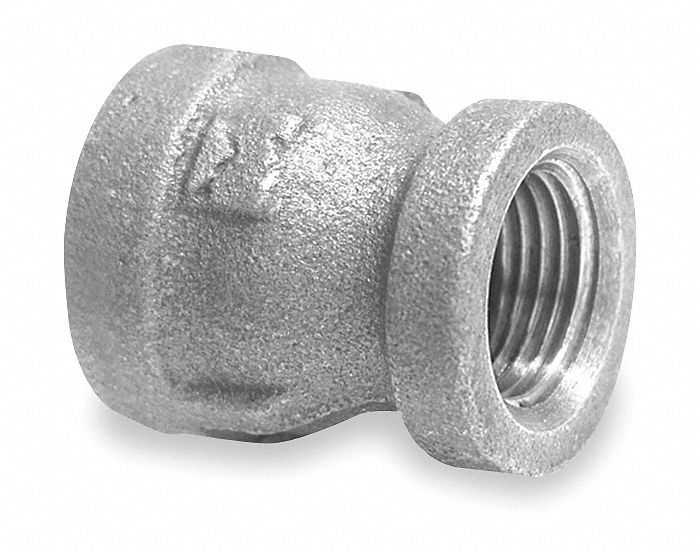 Grainger Approved Galvanized Malleable Iron Reducer Coupling 1 2 X 1 4 Pipe Size Fnpt Connection Type 1xkv4 1xkv4 Grainger