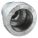 REDUCING COUPLING: MALLEABLE IRON, 1 IN X ½ IN, NPT X NPT THREAD, CLASS 300