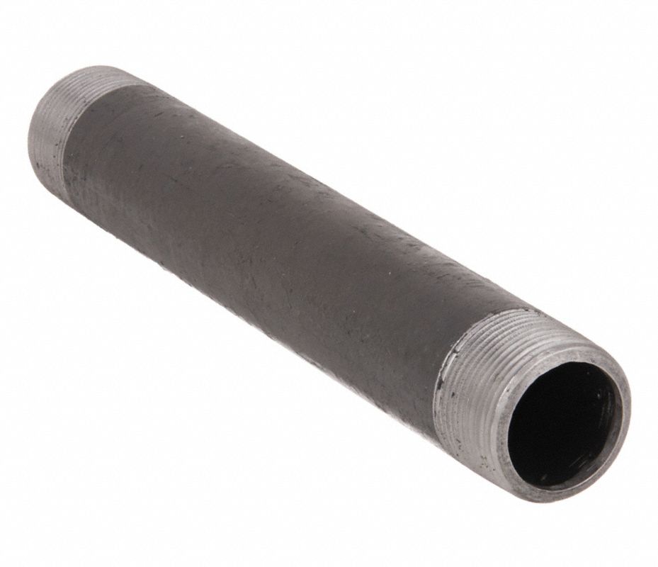 Tubo De Acero Negro 1/2puLG X 12puLG - Supply Giant Oqcm1212