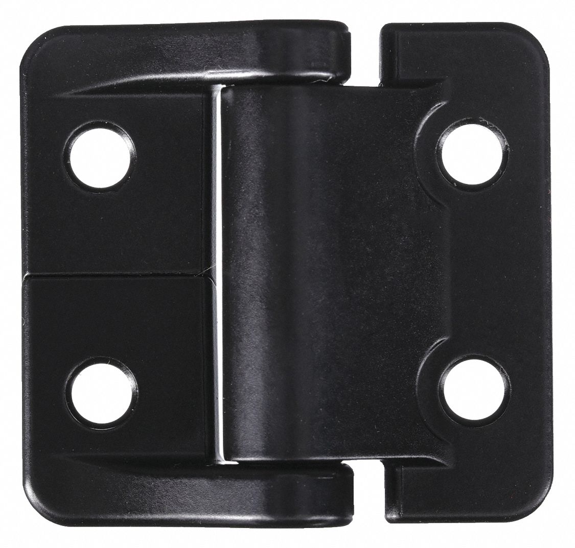 Torque Hinge: Zinc, 3/4 in Leaf Ht, 1 9/16 in Leaf Wd