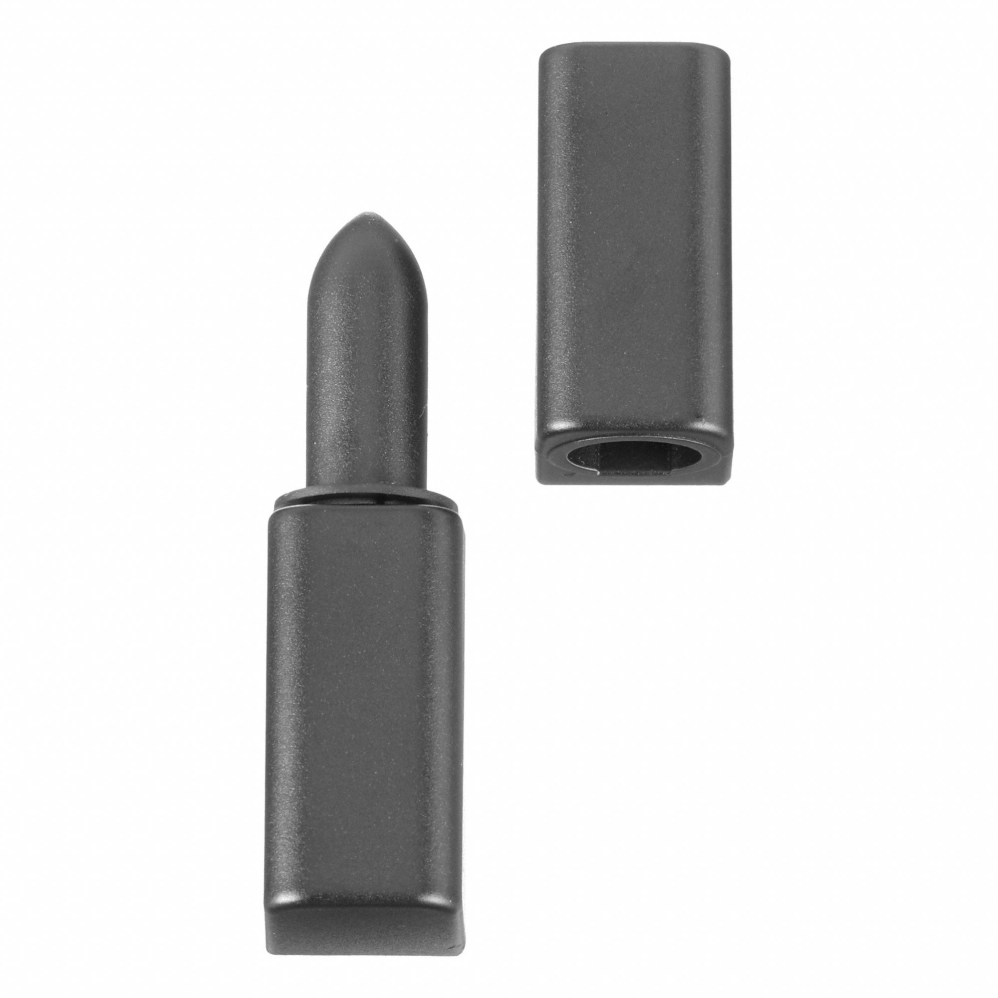 Lift-Off Hinge: Zinc, 2 1/2 in Leaf Ht, 11/16 in Leaf Wd