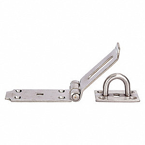 HINGE HASP,SS,L 7-1/2 IN