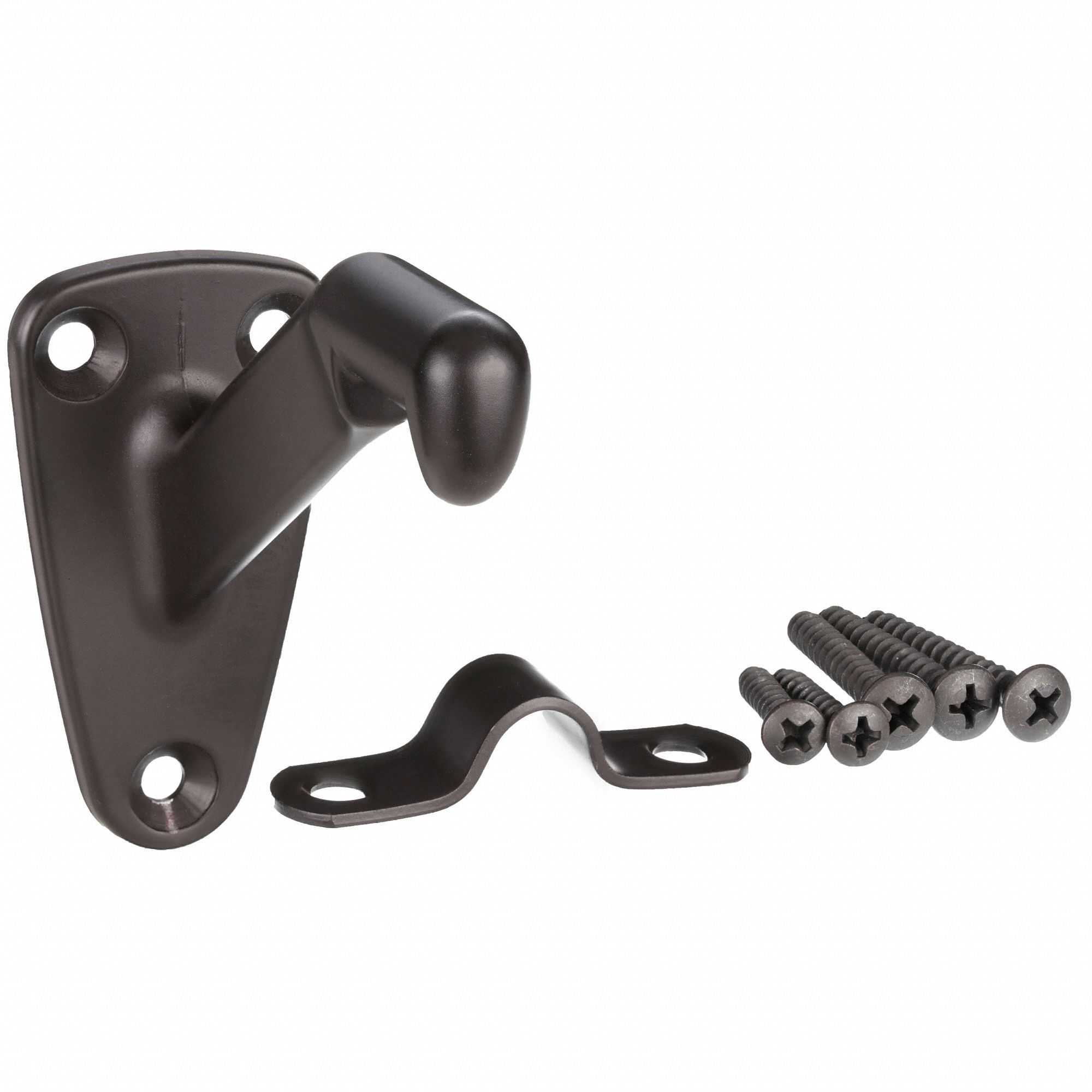GRAINGER APPROVED Handrail Bracket, Bronze, L 3 1/16 In 1XNJ41XNJ4