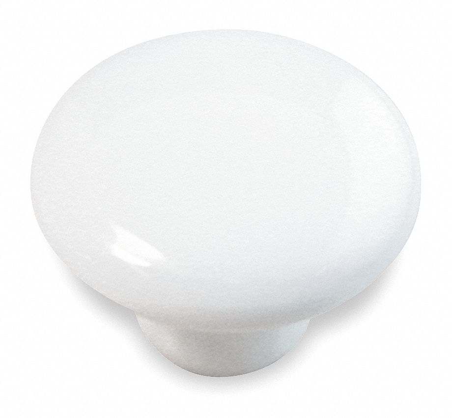 1XNT9 - Cabinet Knob Round Ceramic PK5