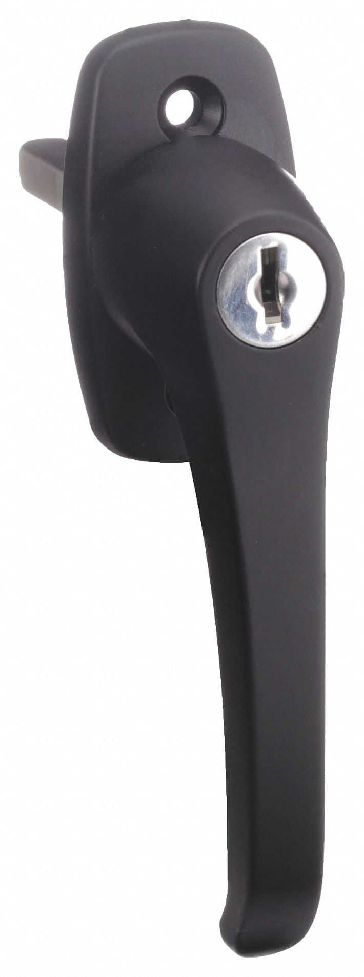 Door Latch: Cam Latch, Zinc, 1 5/16 in Dp, 4 1/8 in Ht