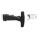 LOQ DE POIGN T,NOIR,H 3 13/32 PO
