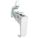 LATCH,LIFT AND TURN,H 2 1/4 IN
