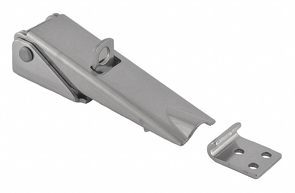 GRAINGER APPROVED Draw, Nonlocking, Draw Latch, 3/4 in, Stainless