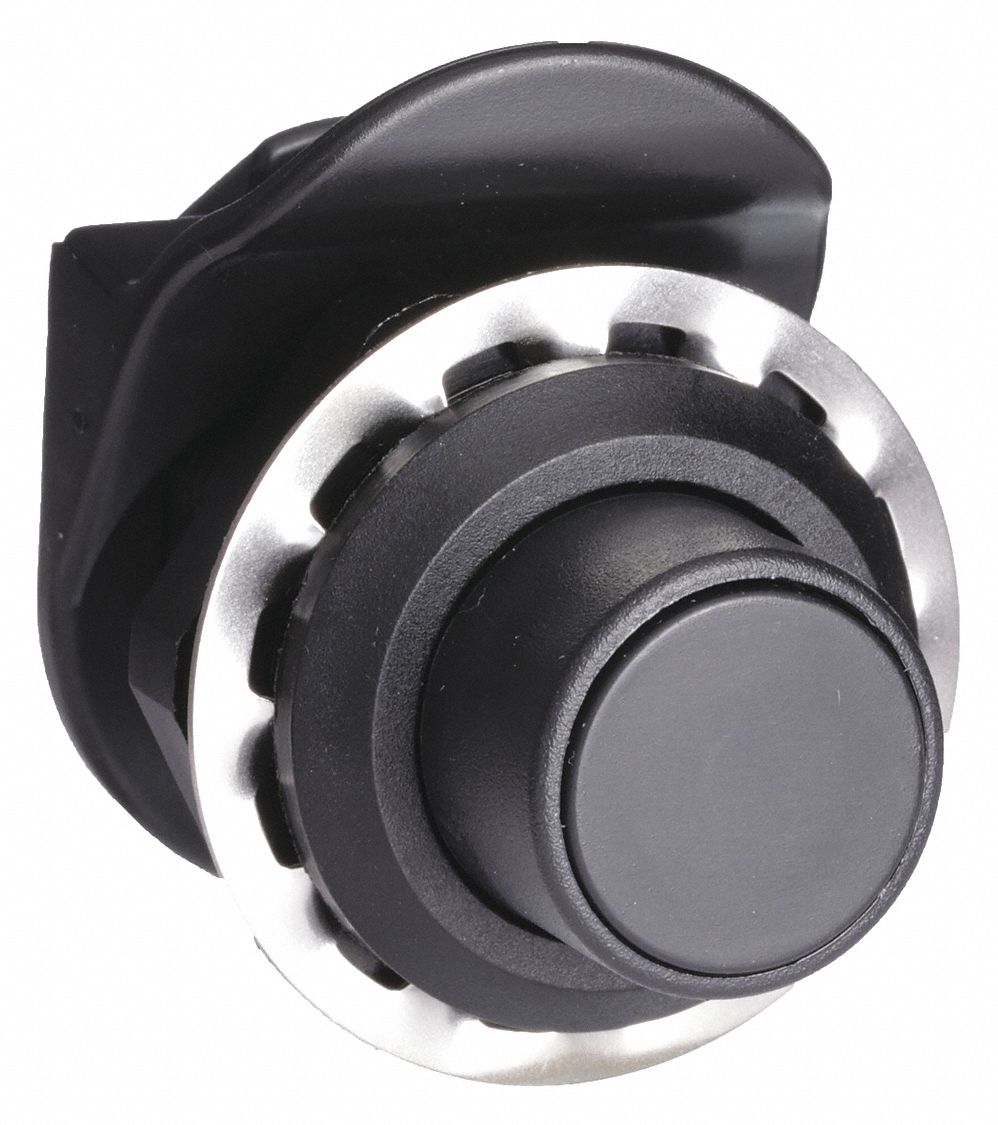 LATCH,NON LOCKING,BLACK,W 1 1/8 IN