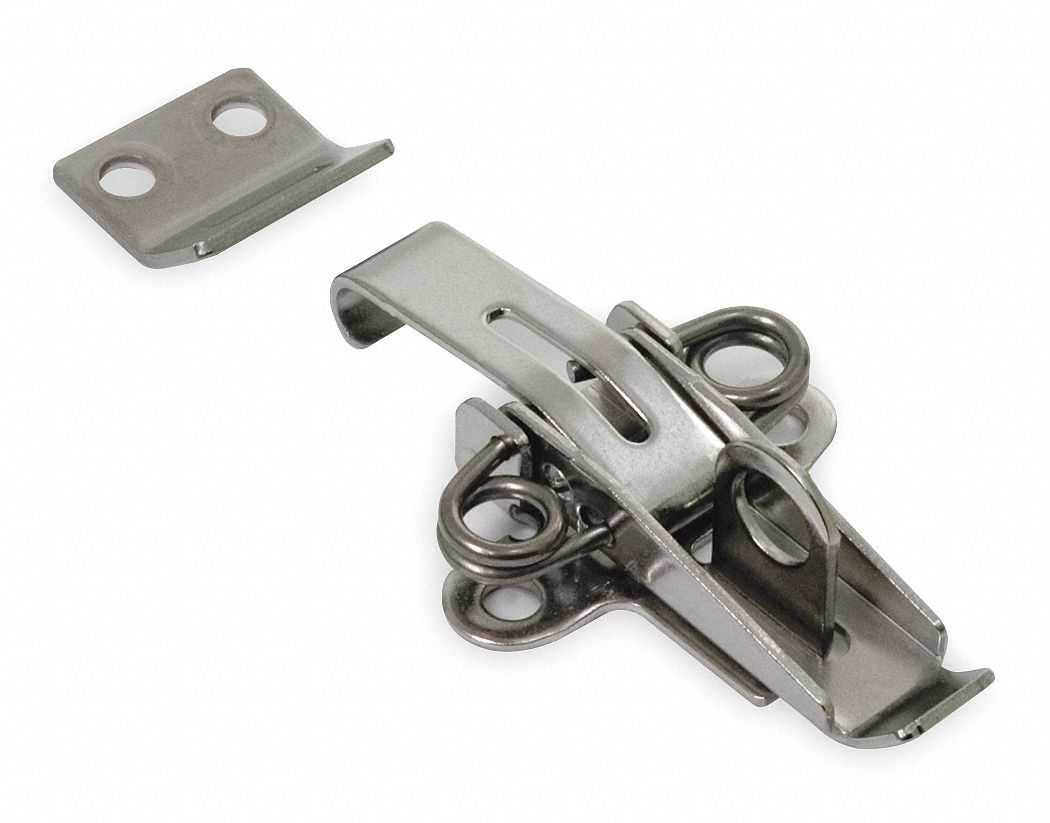 GRAINGER APPROVED 1XPC9 Draw Latch,Nonlocking,Passivated 