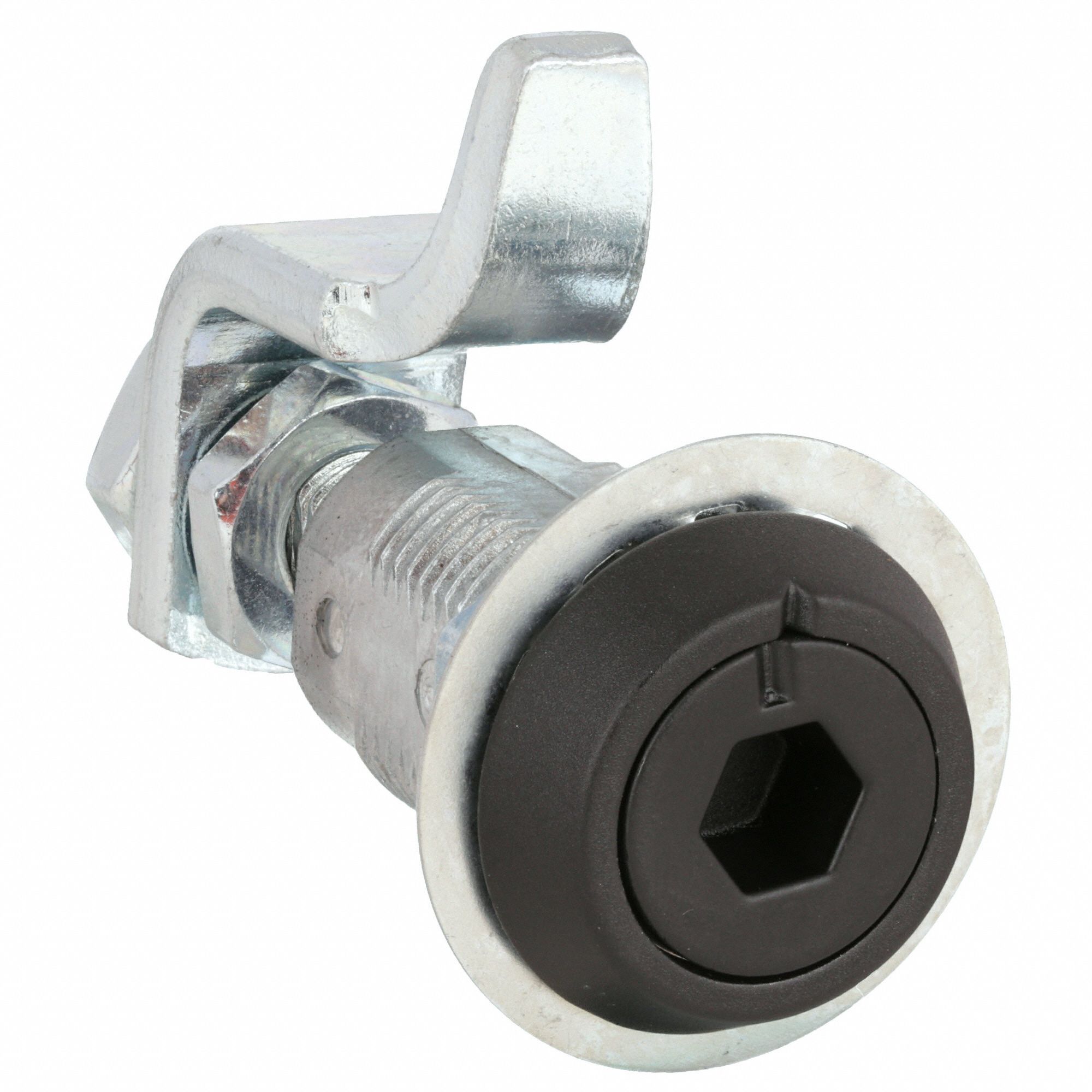 GRAINGER APPROVED Cam, Locking, Cam Latch, 1 1/4 in, Black Powder