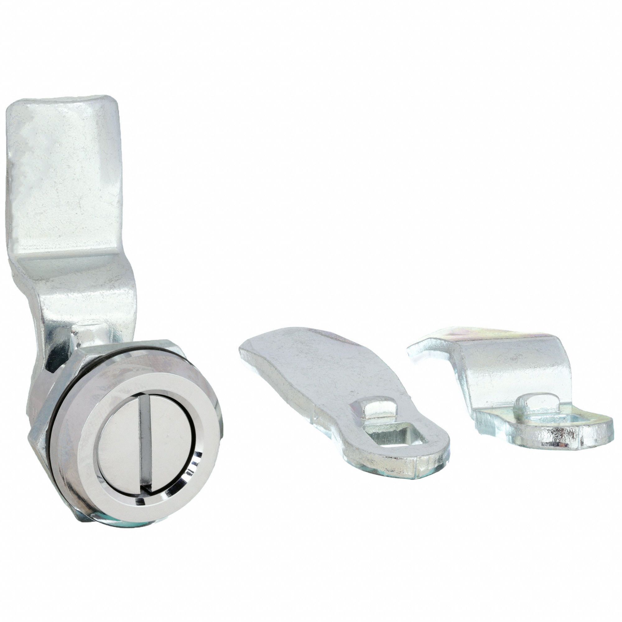 GRAINGER APPROVED Cam, Nonlocking, Cam Latch, 2 3/4 in, Chrome 1XPF5